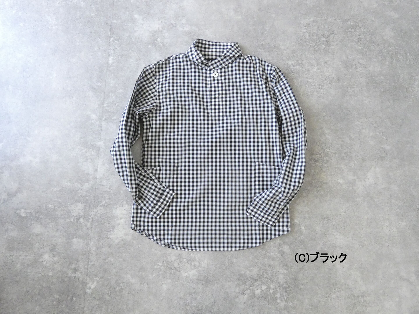 LOLO(ロロ) 定番プルオーバーシャツ　ギンガムの商品画像42