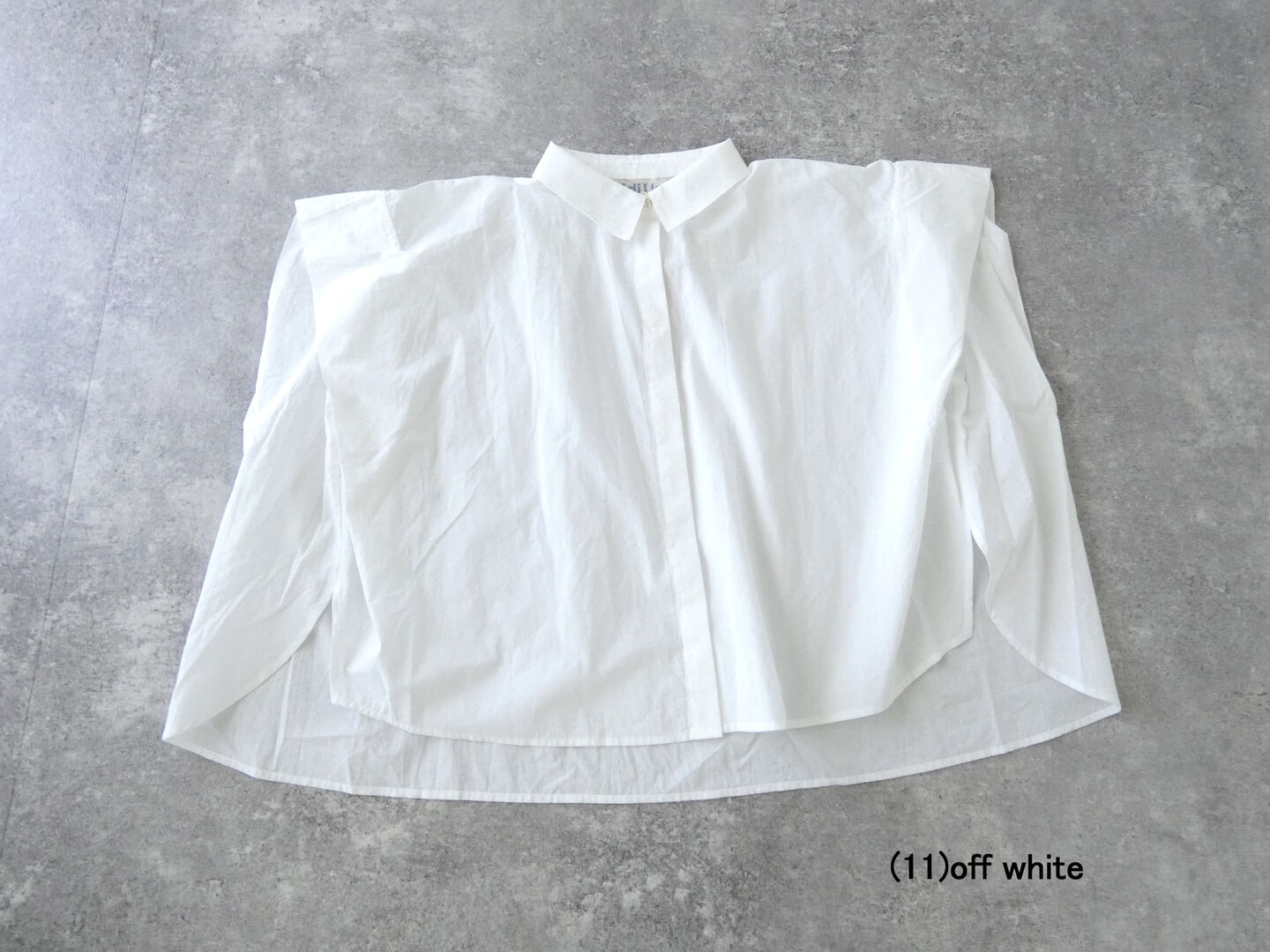MidiUmi(ミディウミ) フレンチスリーブワイドシャツの商品画像11