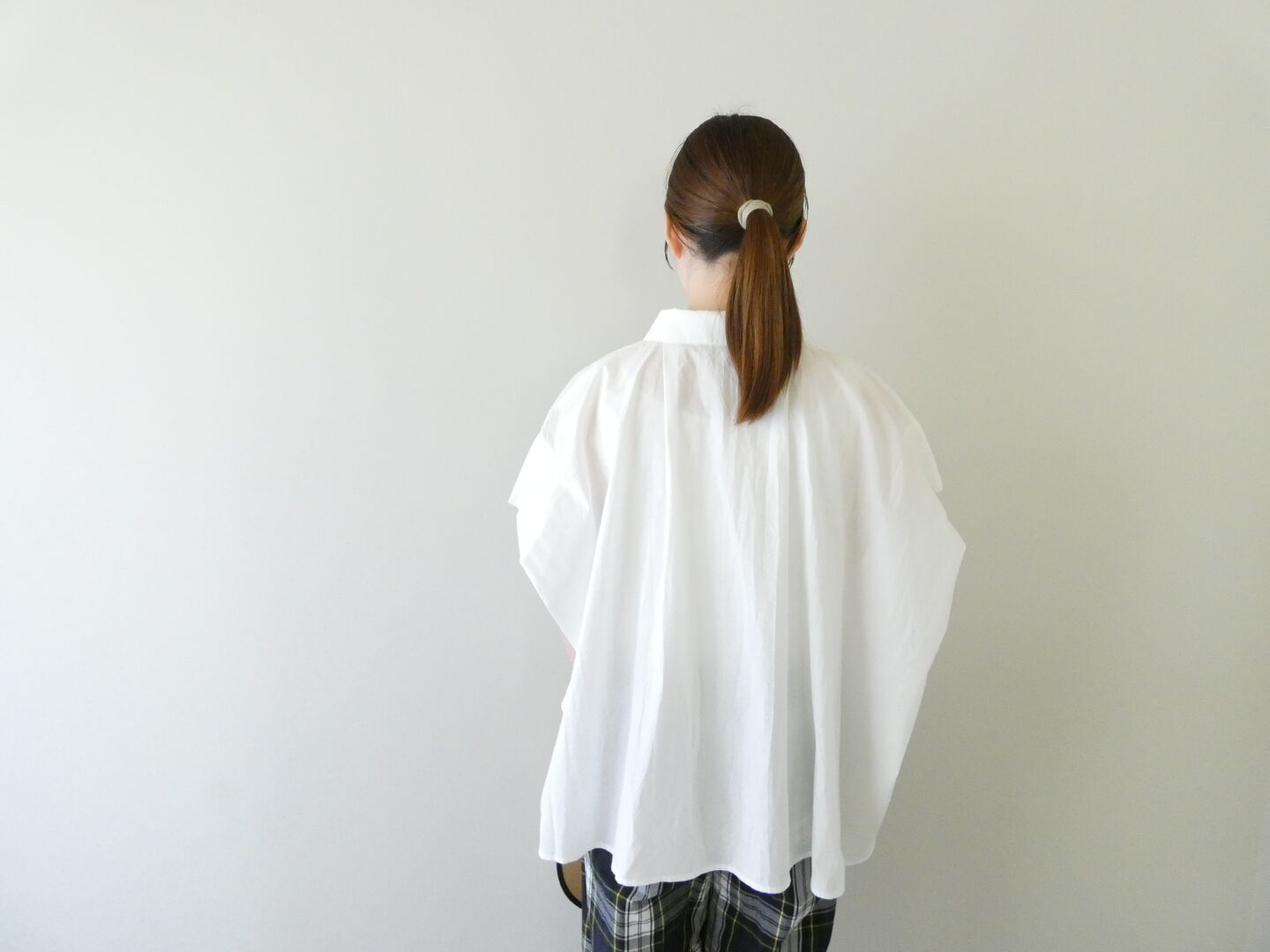 MidiUmi(ミディウミ) フレンチスリーブワイドシャツの商品画像5