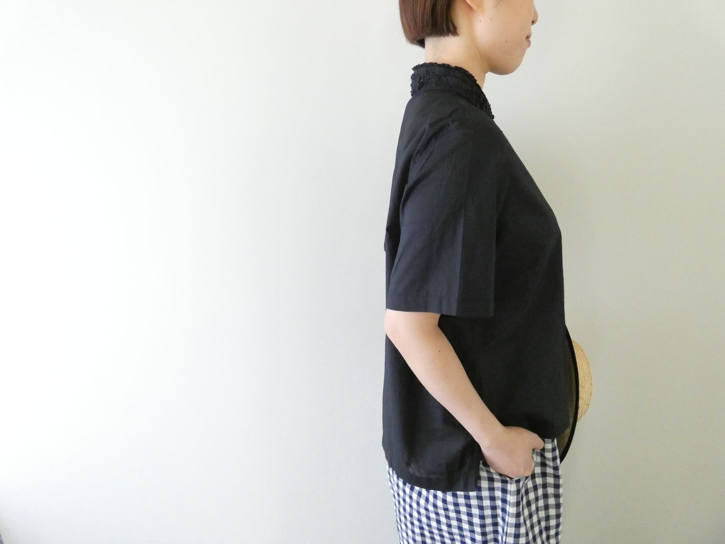 MidiUmi(ミディウミ) フリルカラーシャツの商品画像9