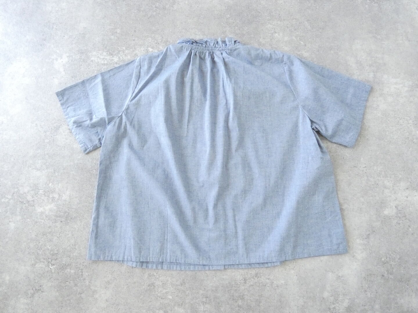 MidiUmi(ミディウミ) シャンブレーフリルシャツの商品画像43