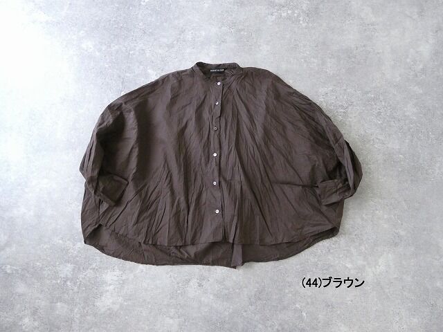 mizuiro ind(ミズイロインド) バックギャザーワイドシャツの商品画像42