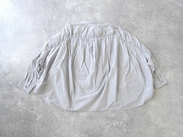 mizuiro ind(ミズイロインド) バックギャザーワイドシャツの商品画像57