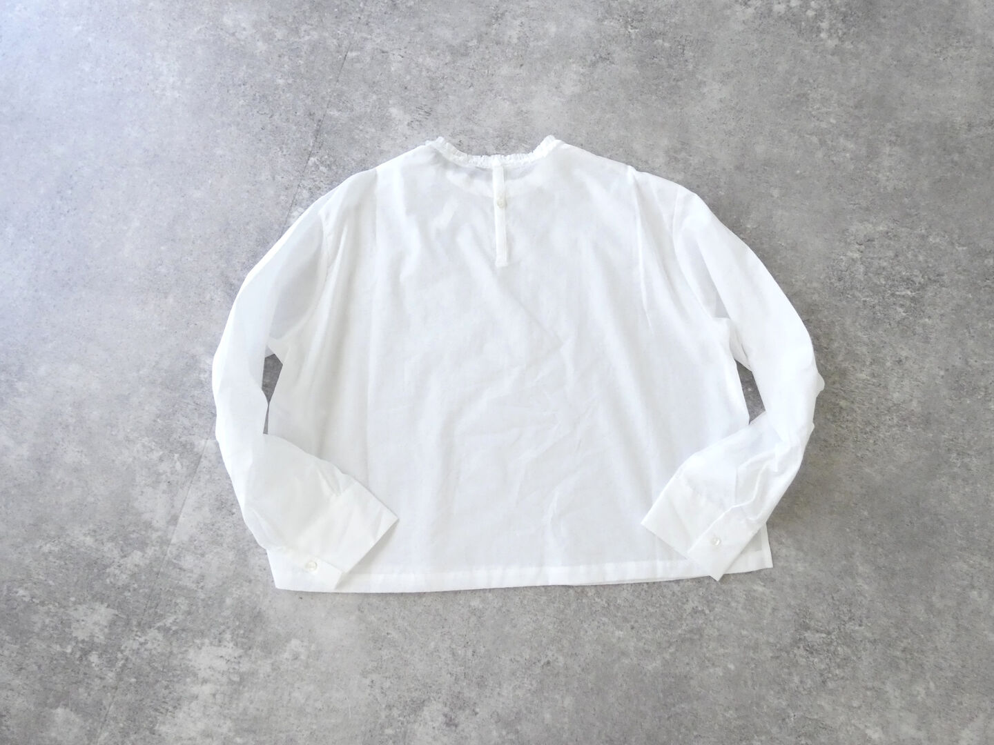 mizuiro ind(ミズイロインド) frill collar P/O フリルカラープルオーバーの商品画像14