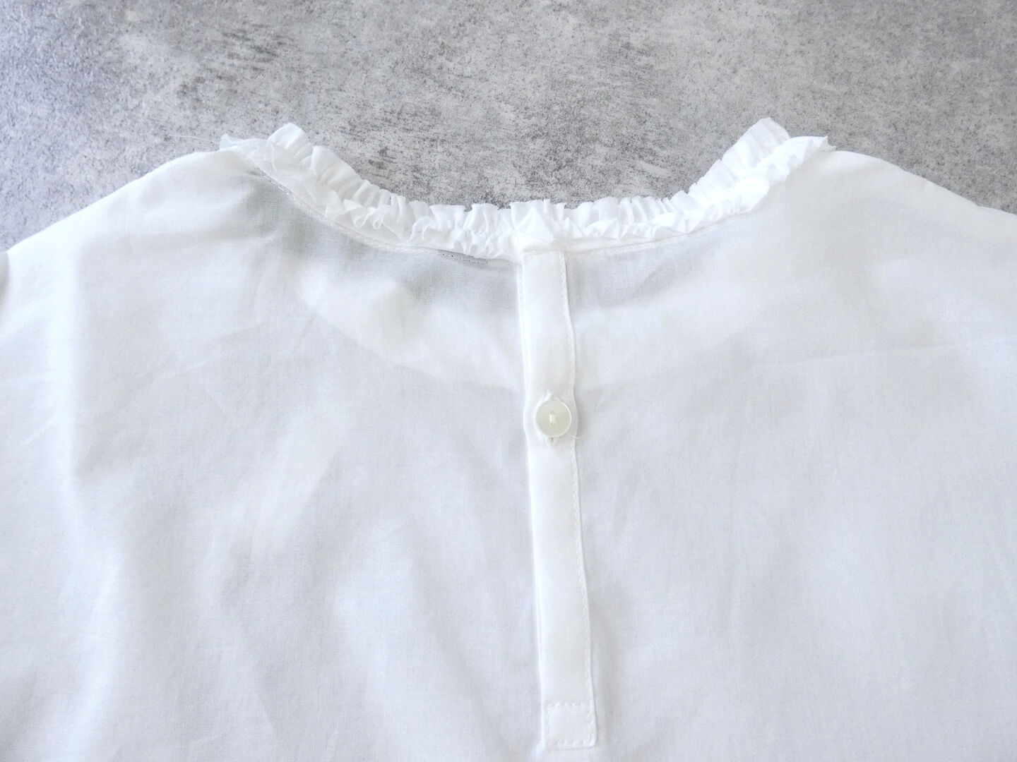 mizuiro ind(ミズイロインド) frill collar P/O フリルカラープルオーバーの商品画像20