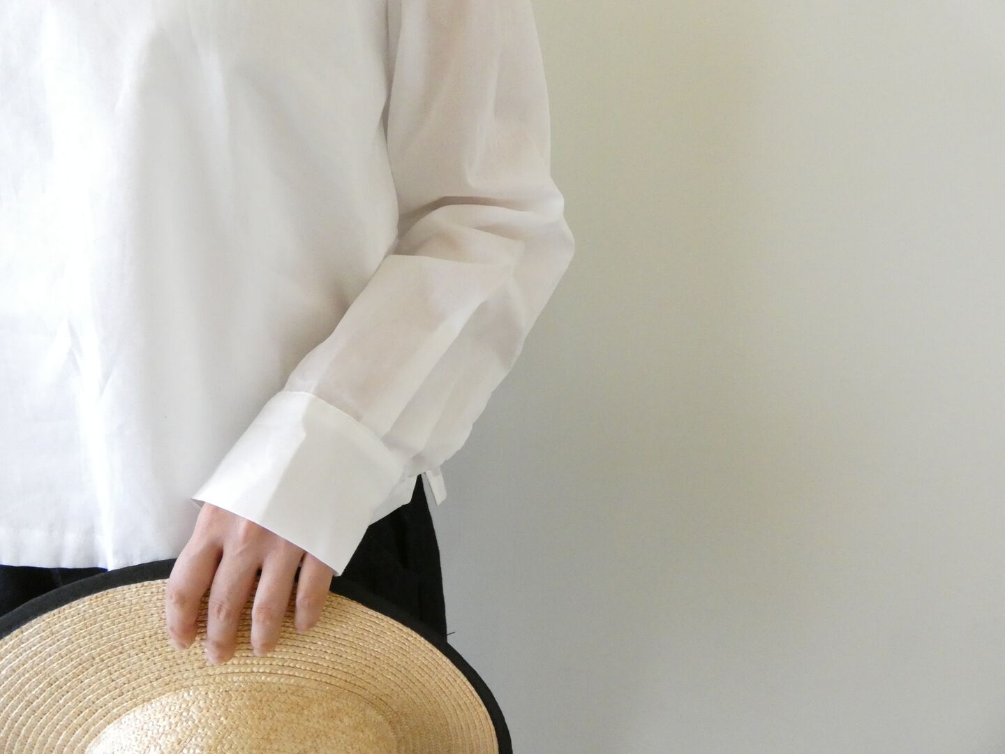 mizuiro ind(ミズイロインド) frill collar P/O フリルカラープルオーバーの商品画像7