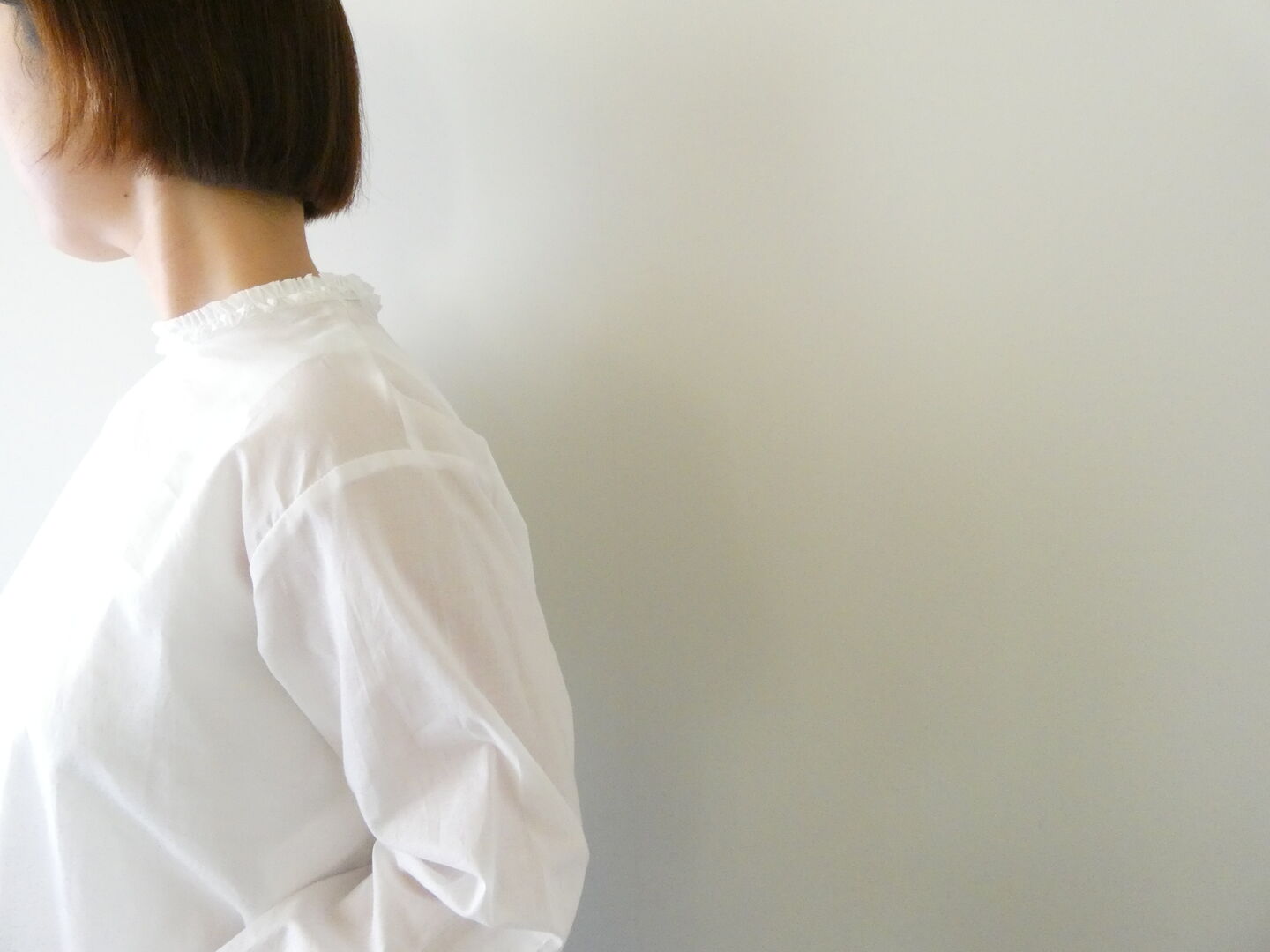 mizuiro ind(ミズイロインド) frill collar P/O フリルカラープルオーバーの商品画像9