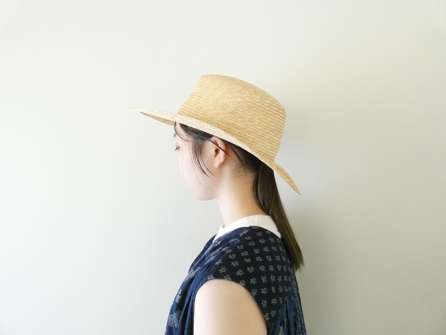 NAPRON(ナプロン) STRAW KANKAN HAT 天然草木　カンカン帽の商品画像5