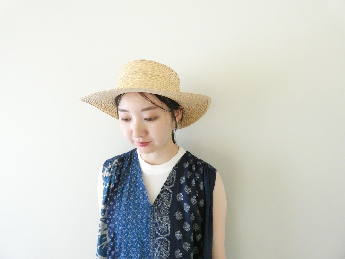 NAPRON(ナプロン) STRAW KANKAN HAT 天然草木　カンカン帽の商品画像6