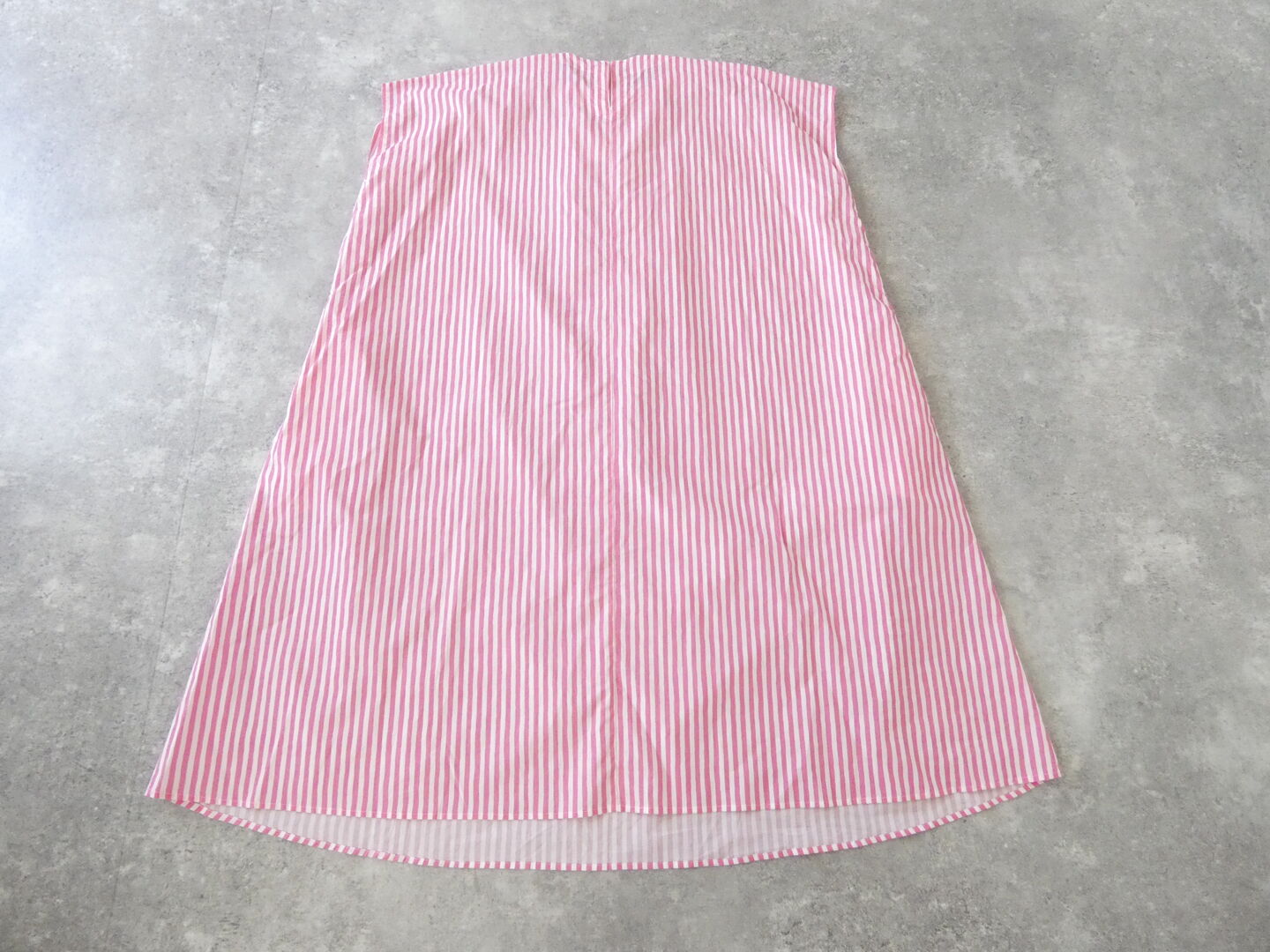 R&D.M.Co-(オールドマンズテーラー) CANDY STRIPE FRONT GATHER N/SLEEVE DRESSの商品画像11