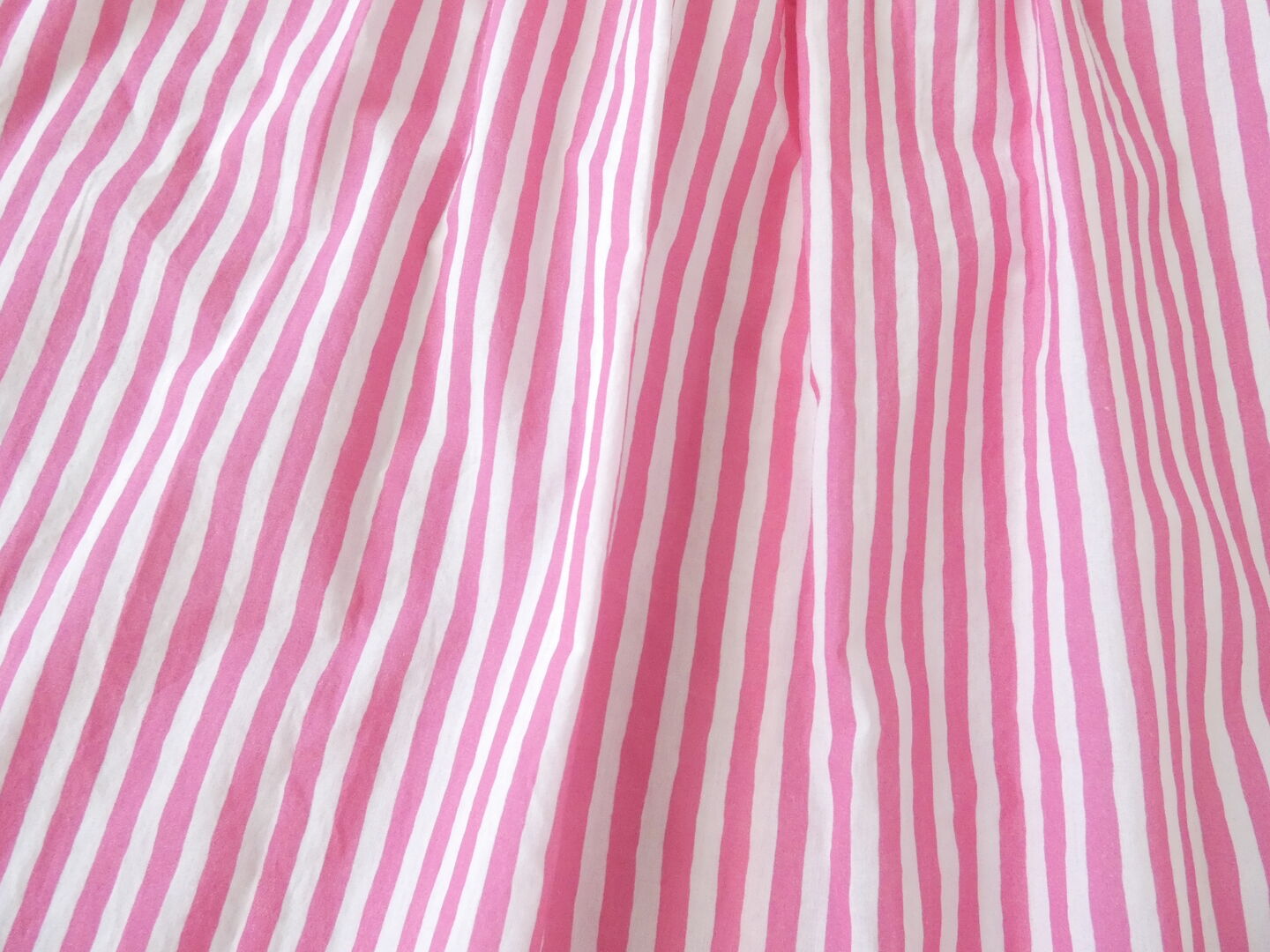 R&D.M.Co-(オールドマンズテーラー) CANDY STRIPE FRONT GATHER N/SLEEVE DRESSの商品画像24