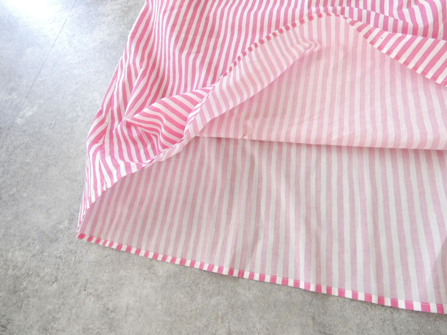 R&D.M.Co-(オールドマンズテーラー) CANDY STRIPE FRONT GATHER N/SLEEVE DRESSの商品画像27