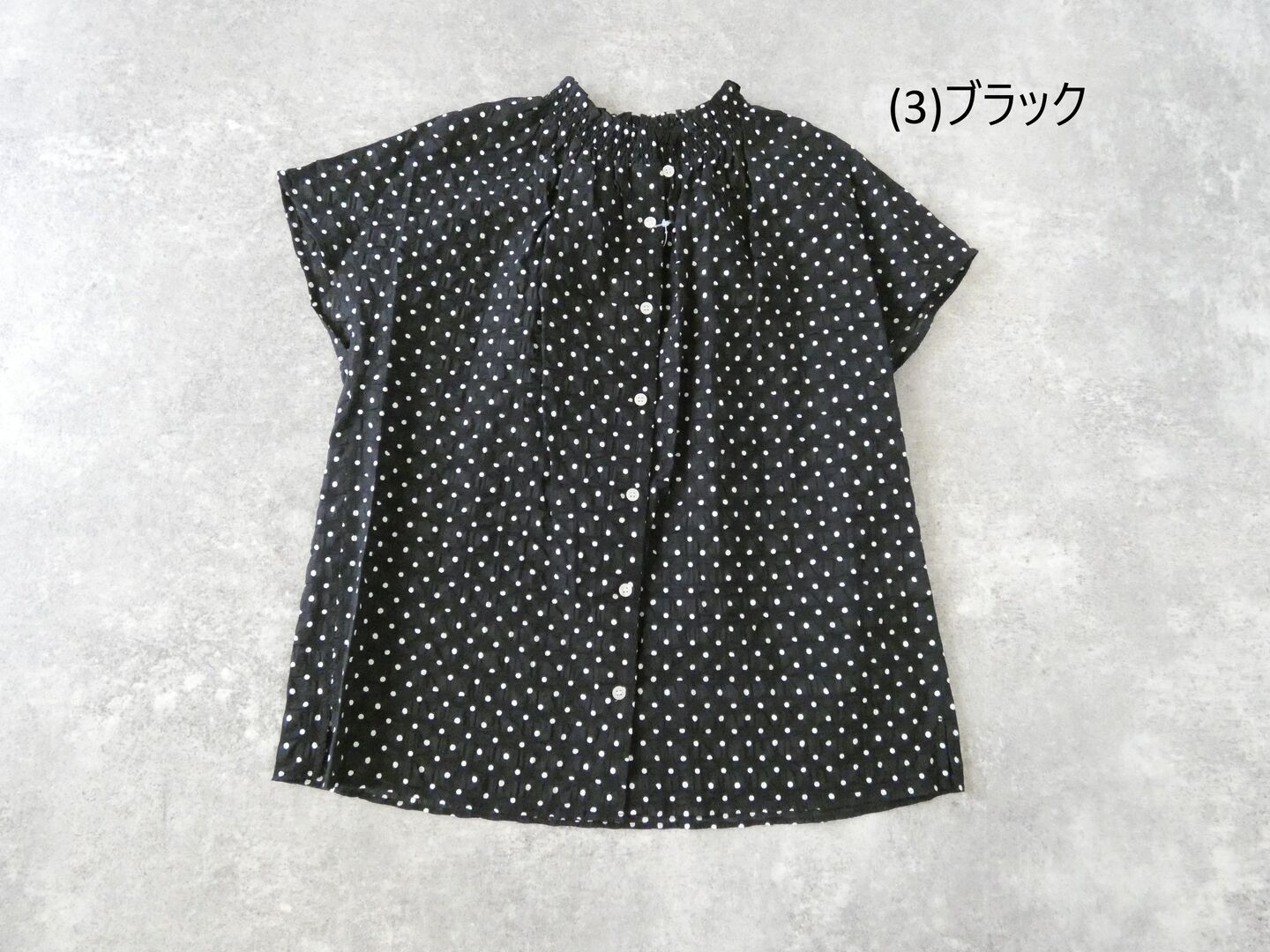 PK ドットシャーリングネックブラウスの商品画像42