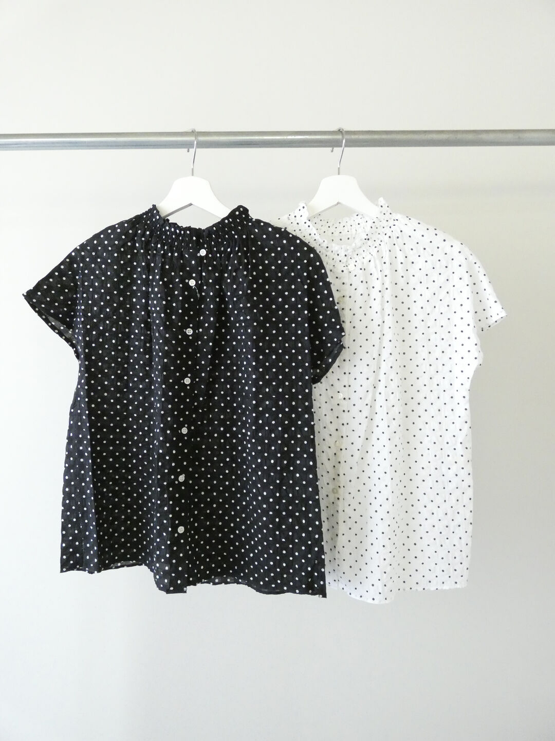 PK ドットシャーリングネックブラウスの商品画像9