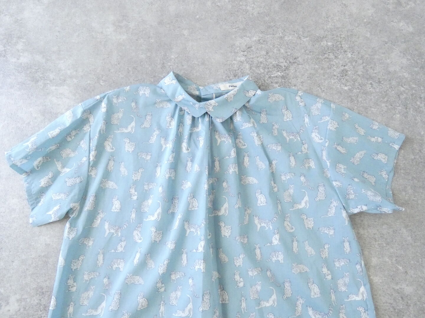 PK リバティMeowクロスカラー半袖シャツの商品画像16