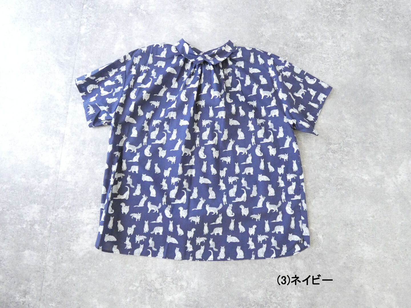 PK リバティMeowクロスカラー半袖シャツの商品画像28