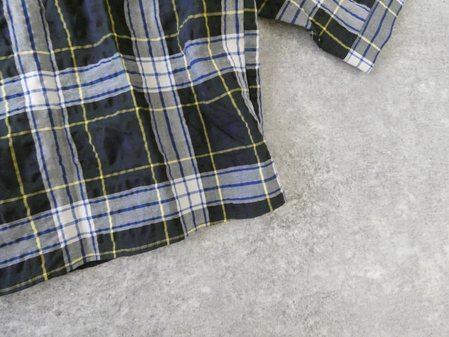 PK サッカークラシックタータンチェックワイドカラービッグブラウスの商品画像20