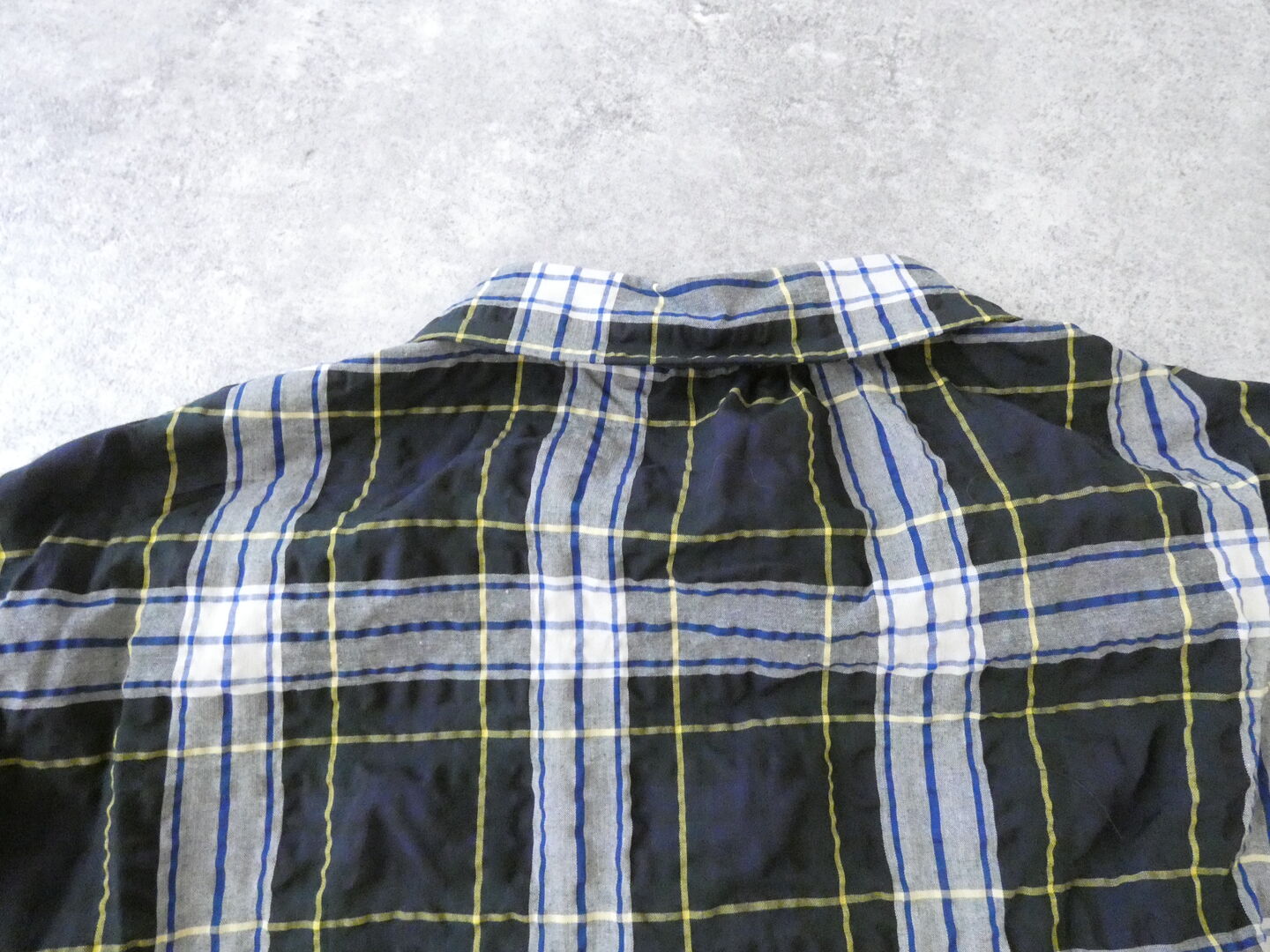 PK サッカークラシックタータンチェックワイドカラービッグブラウスの商品画像22
