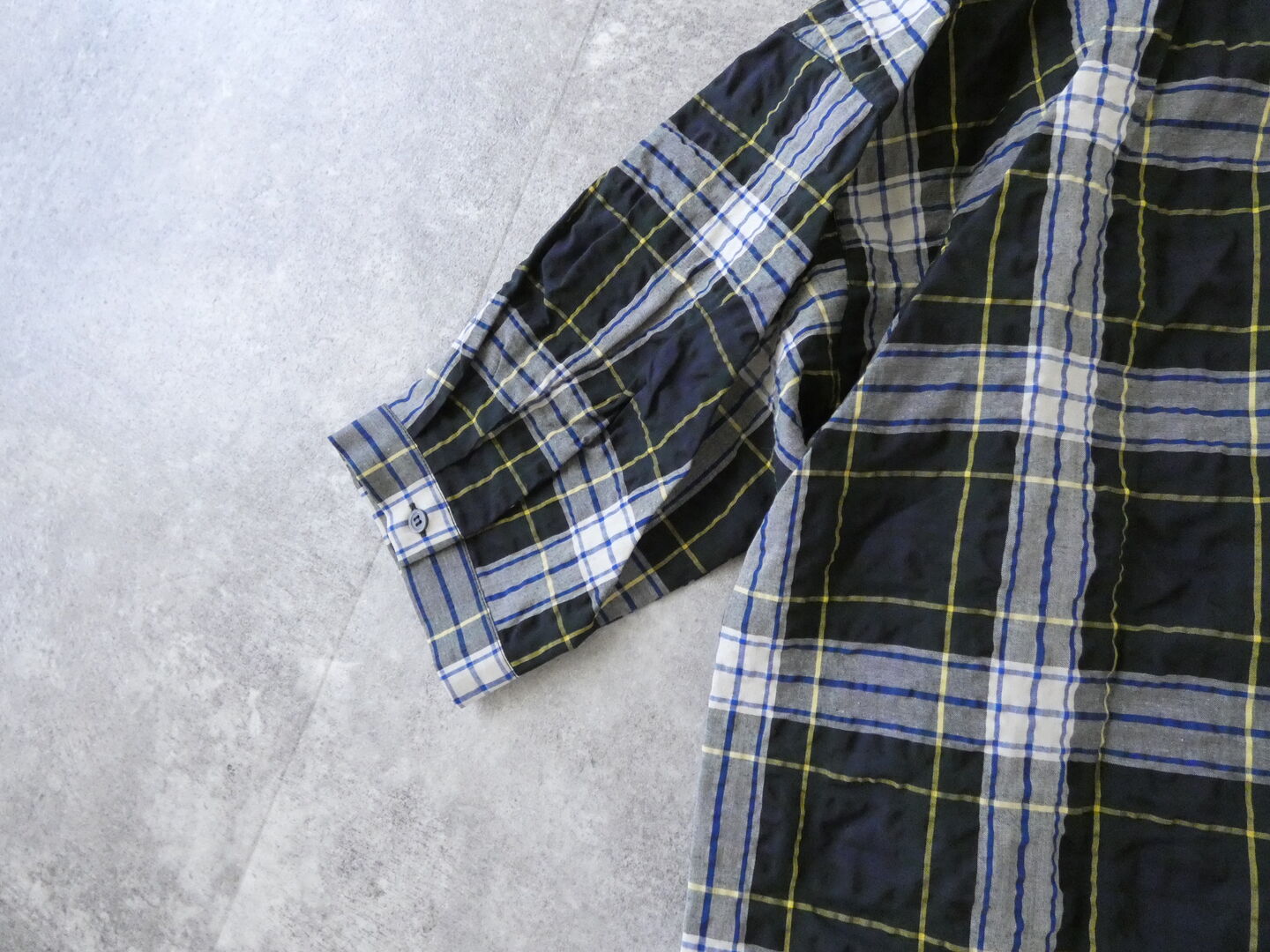 PK サッカークラシックタータンチェックワイドカラービッグブラウスの商品画像23