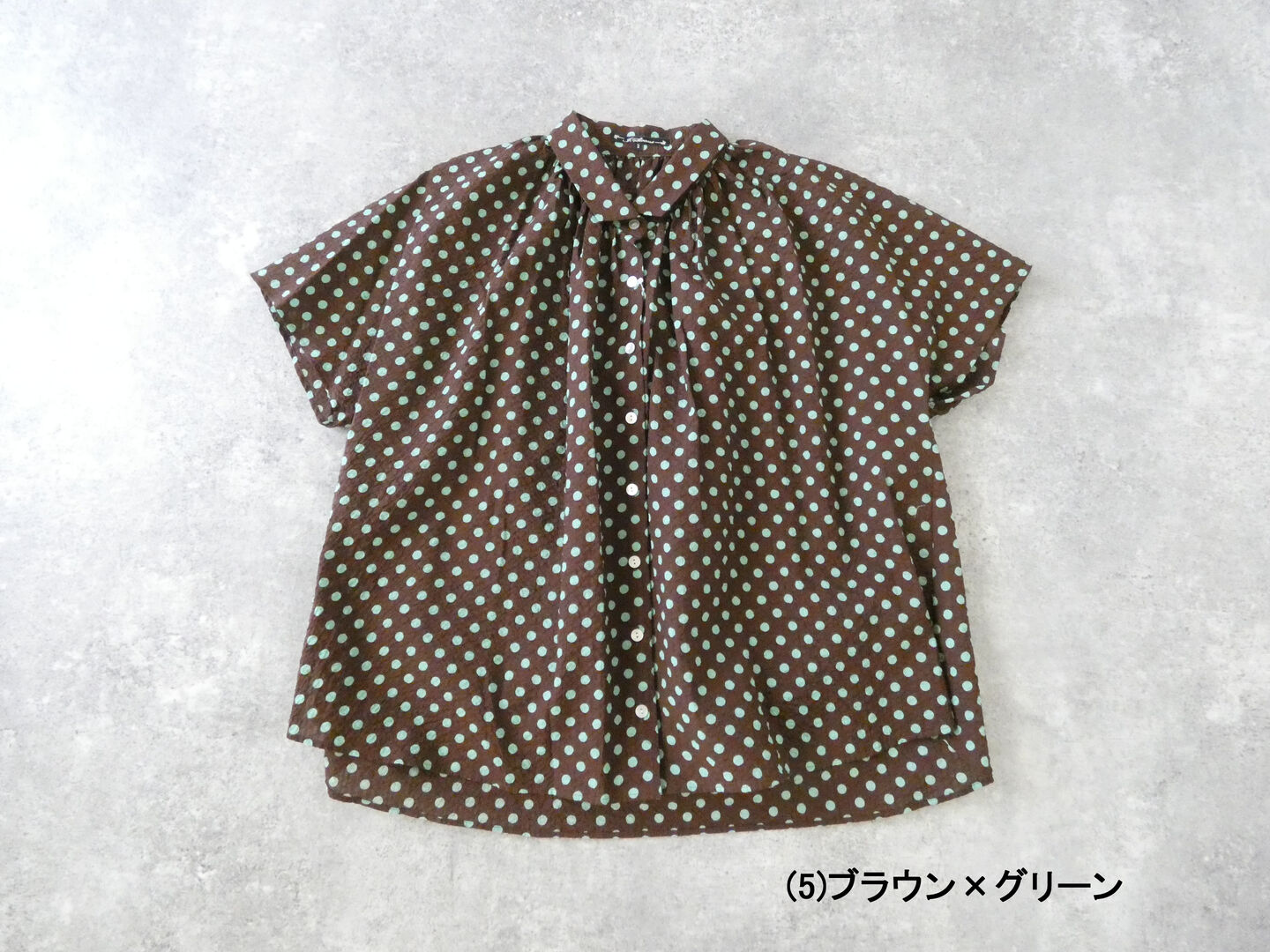 PK ローンミラクルウェーブ衿ぐりギャザーふんわりブラウスの商品画像10
