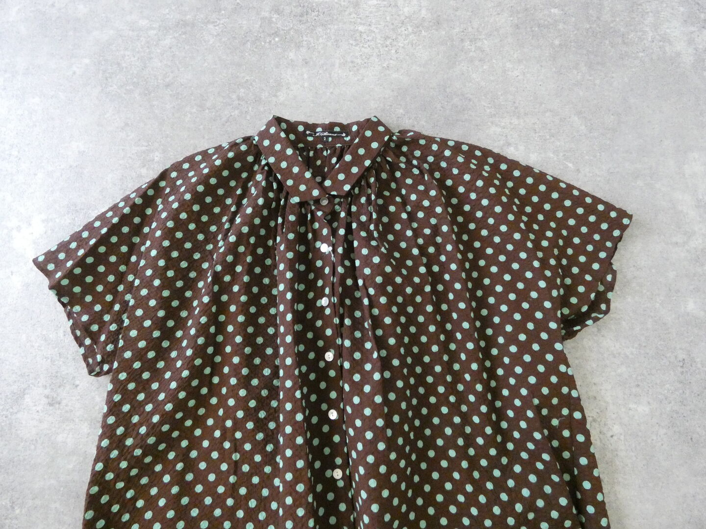 PK ローンミラクルウェーブ衿ぐりギャザーふんわりブラウスの商品画像18