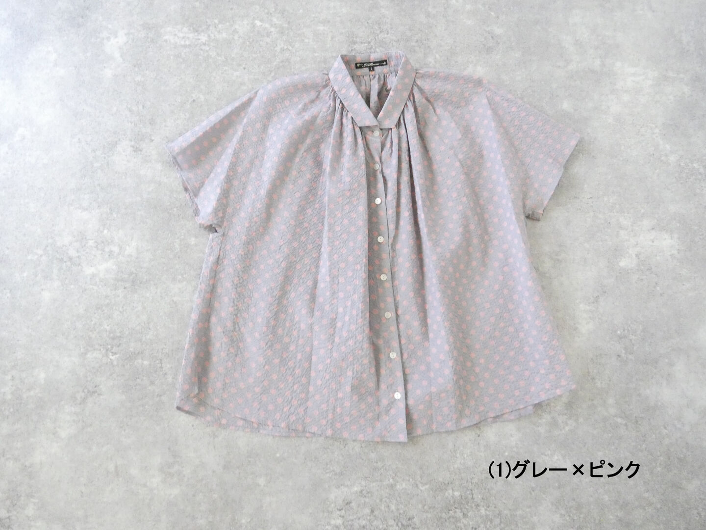 PK ローンミラクルウェーブ衿ぐりギャザーふんわりブラウスの商品画像28