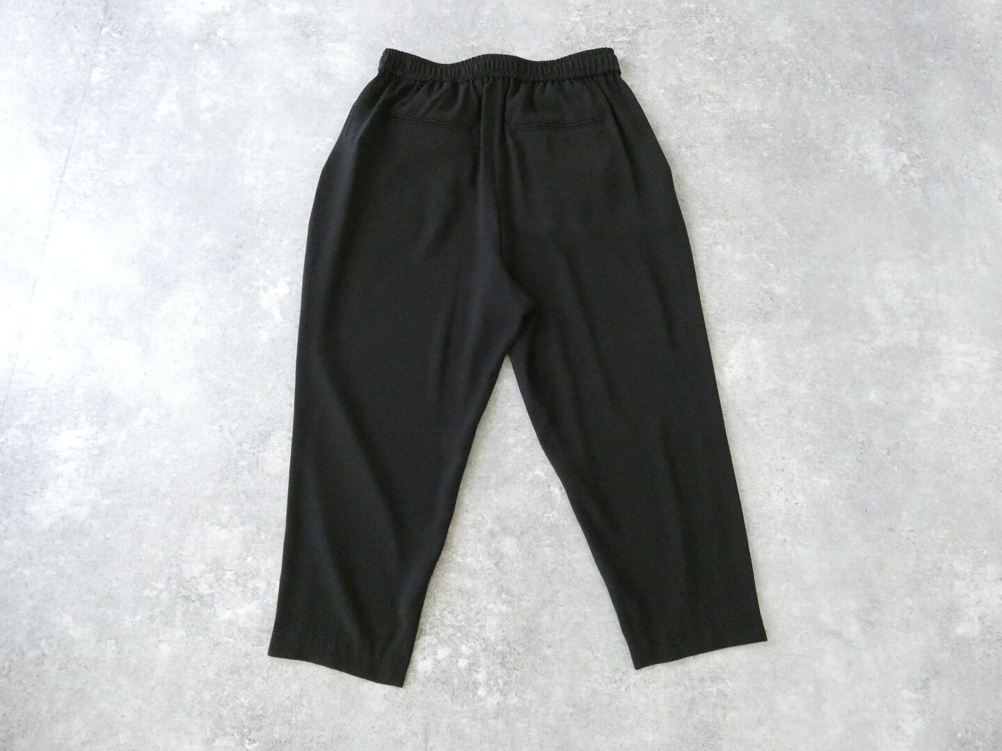  バックサテンジョーゼットクロップドサルエルパンツの商品画像43