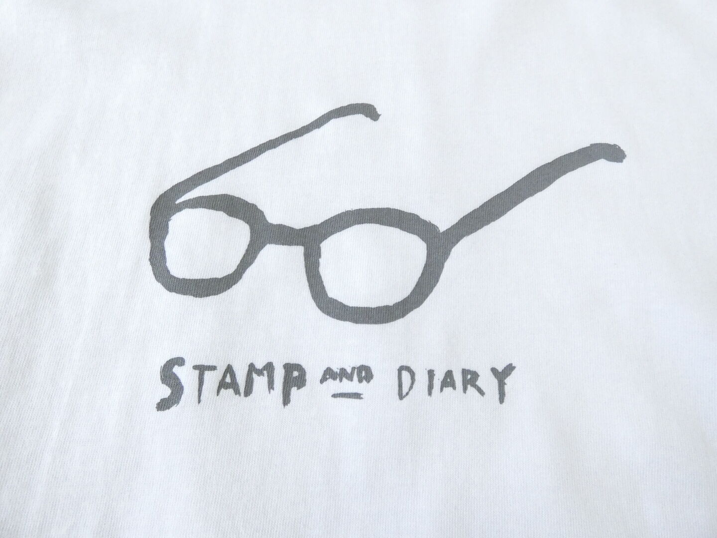 STAMP AND DIARY(スタンプアンドダイアリー) ハイマイクロコットン天竺LIFE Tシャツ メガネの商品画像45