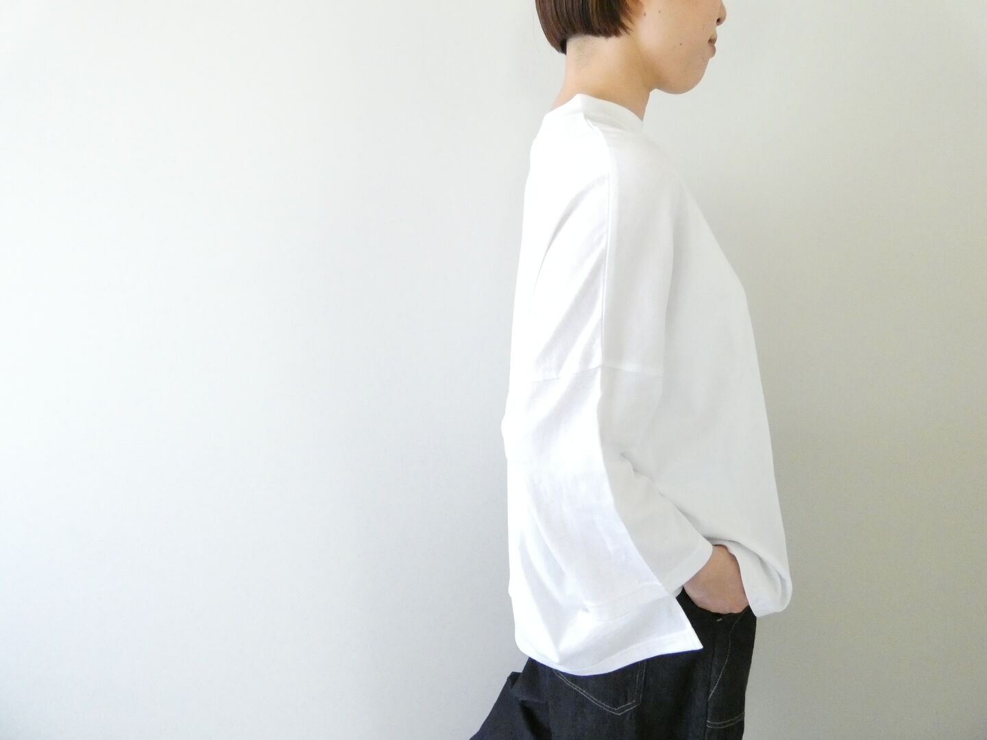 STAMP AND DIARY(スタンプアンドダイアリー) ハイマイクロコットン天竺LIFE Tシャツ メガネの商品画像8