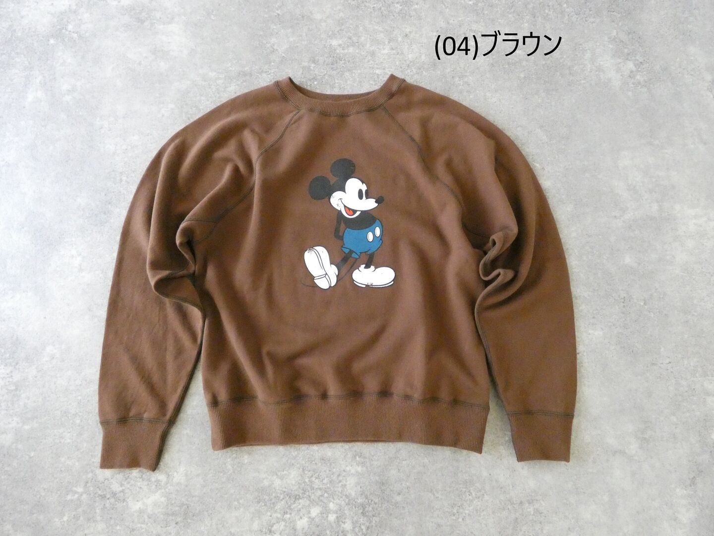 CHILD WOMAN(チャイルドウーマン) Mickeyプリントスエットクルーネックプルオーバーの商品画像42