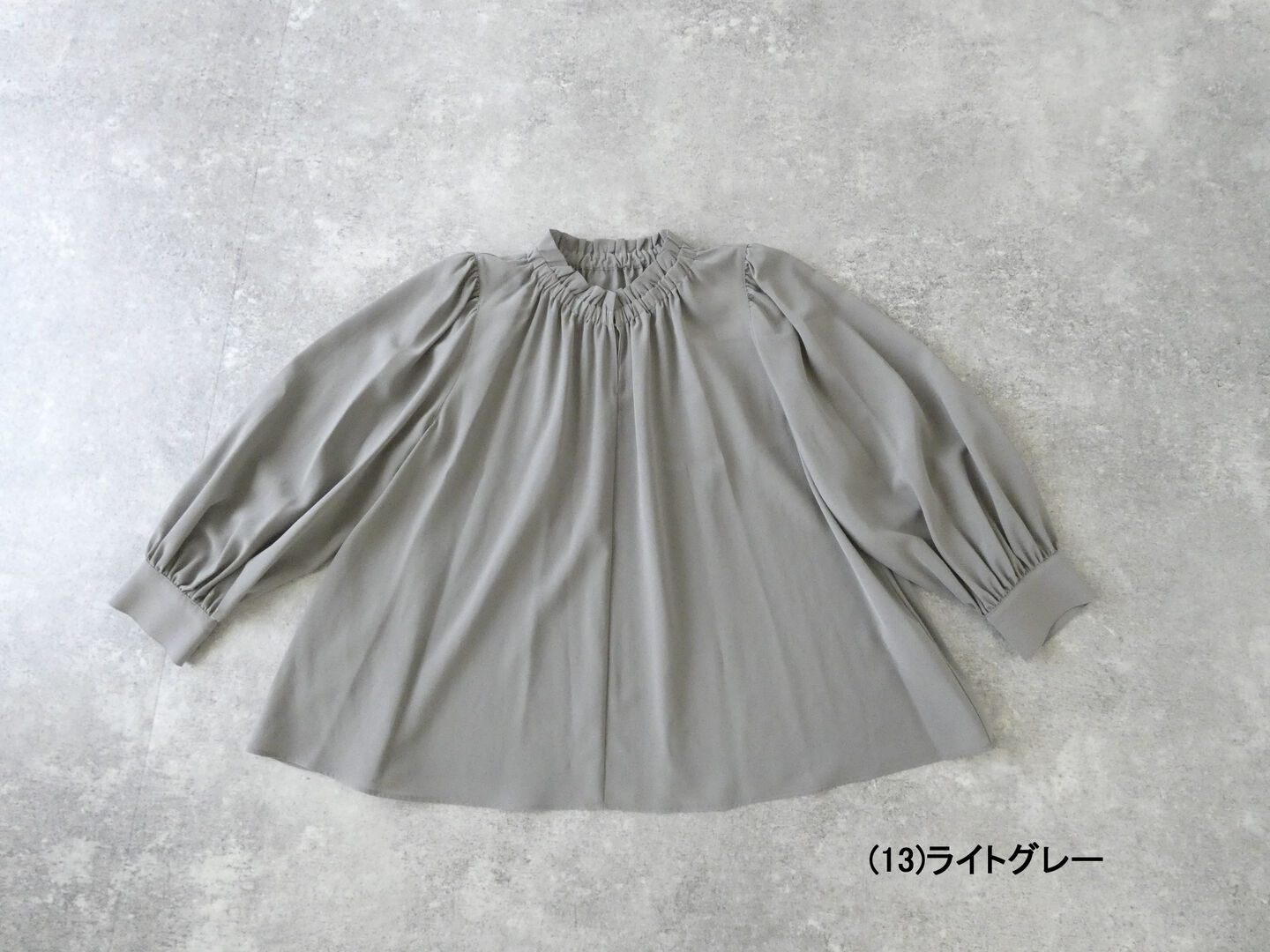 Ballsey(ボールジィ) シアートロフリルギャザーブラウスの商品画像11