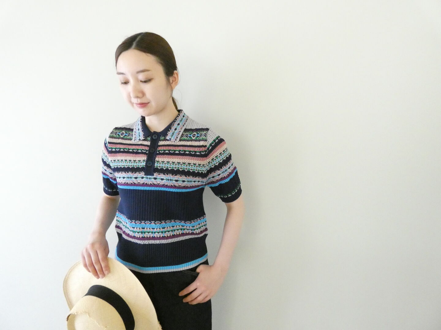 MACPHEE(マカフィー) フェアアイルPOLOプルオーバーの商品画像1
