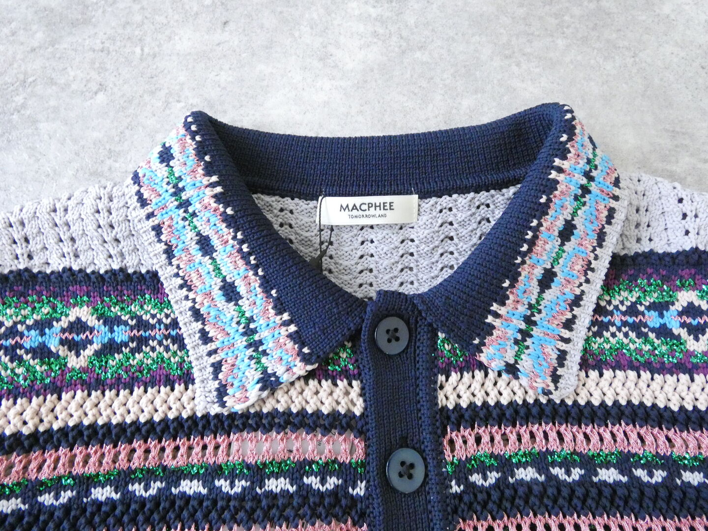 MACPHEE(マカフィー) フェアアイルPOLOプルオーバーの商品画像21