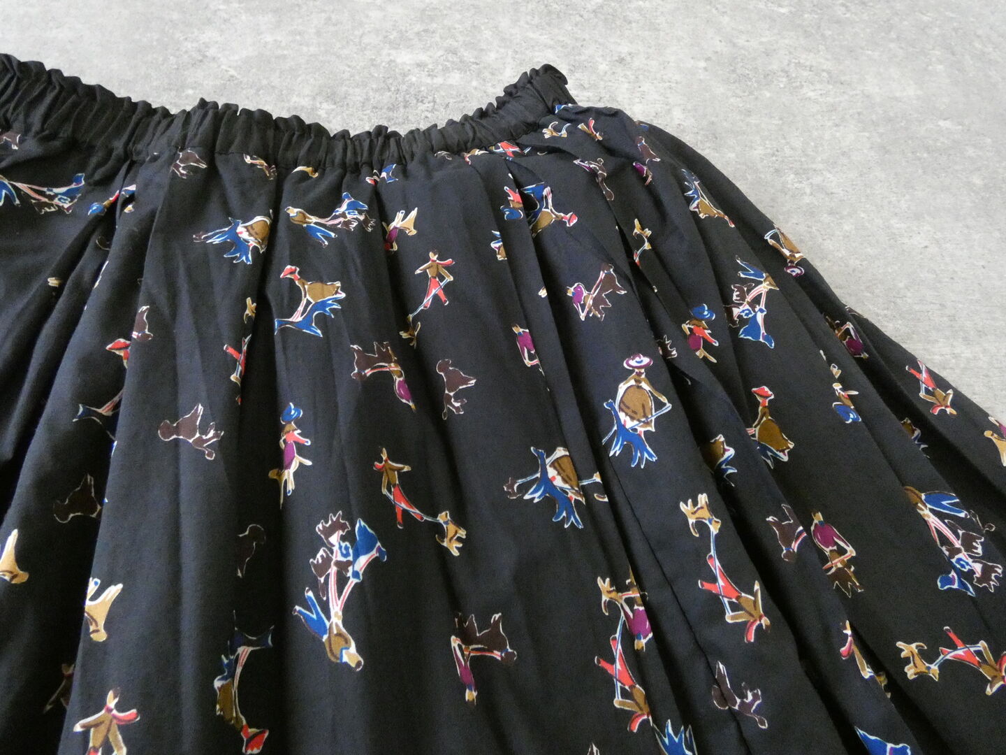 PONT DE CHALONS(ポンデシャロン) 散歩柄スカートの商品画像32