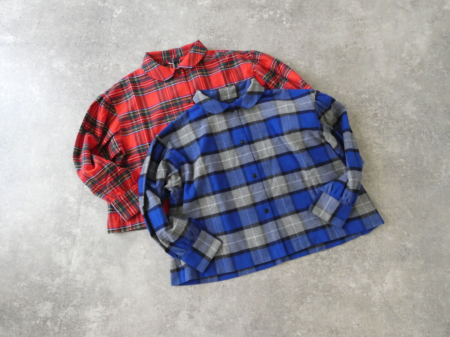 ichi(イチ) ネル起毛チェックシャツの商品画像2