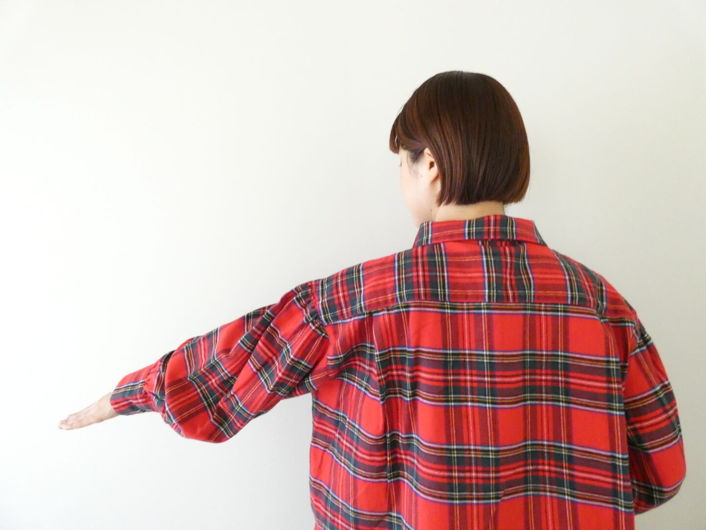 ichi(イチ) ネル起毛チェックシャツの商品画像6