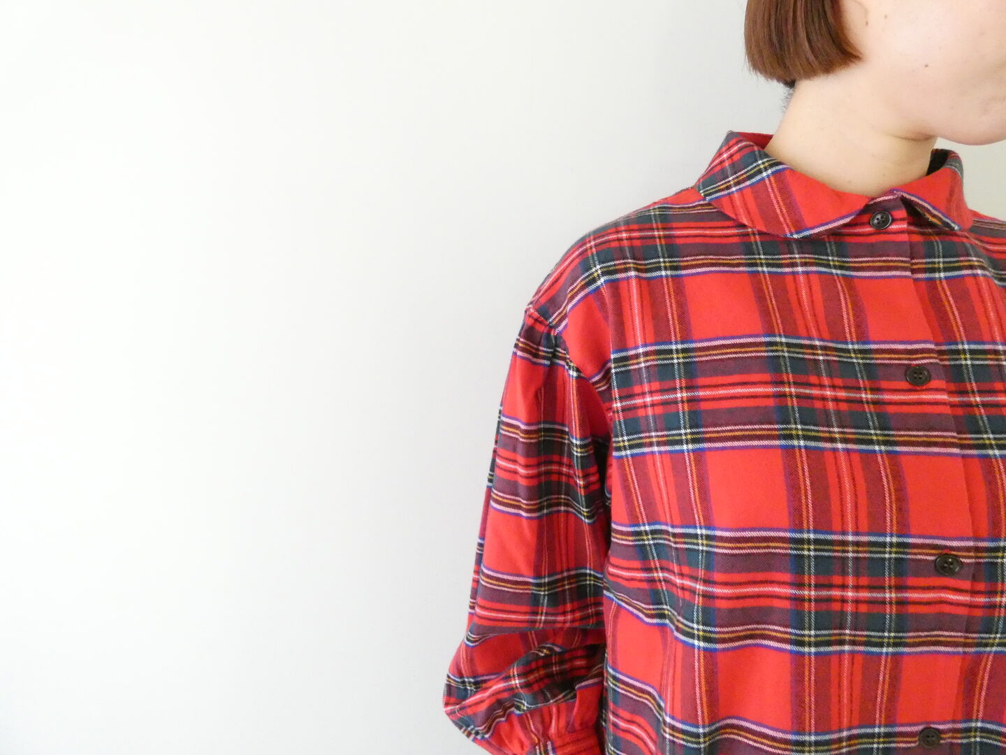 ichi(イチ) ネル起毛チェックシャツの商品画像7