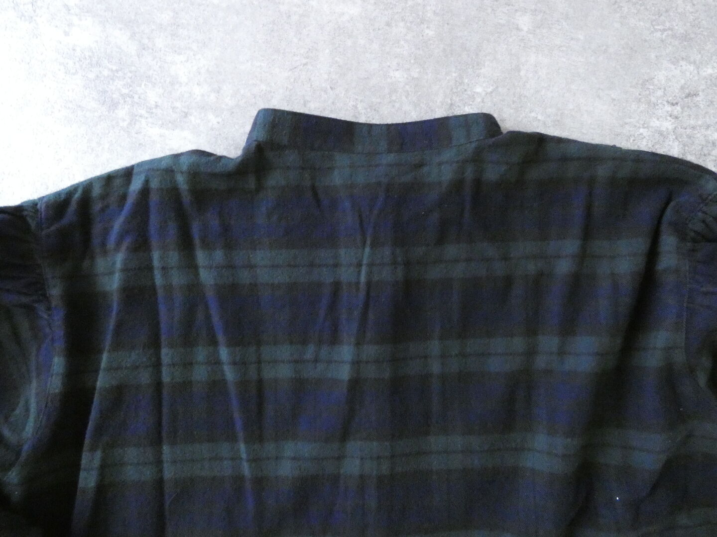 ichi(イチ) ネル起毛チェックサイドギャザーワンピースの商品画像25