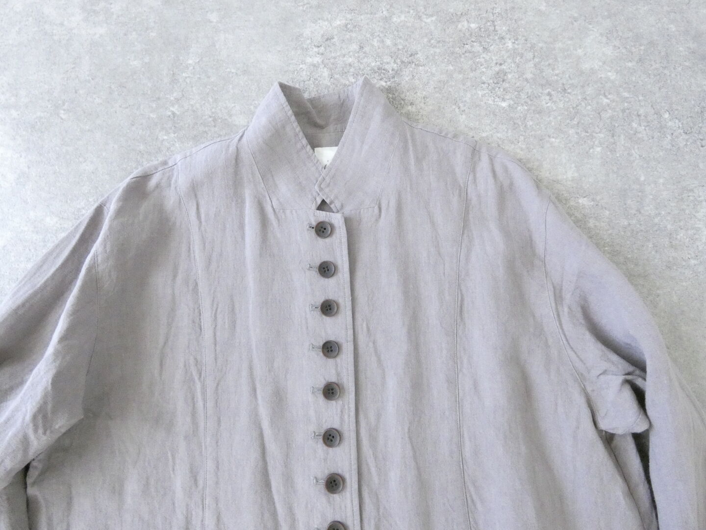 ina(イナ) リネンローンクロスボタン多ワイドジャケットの商品画像30