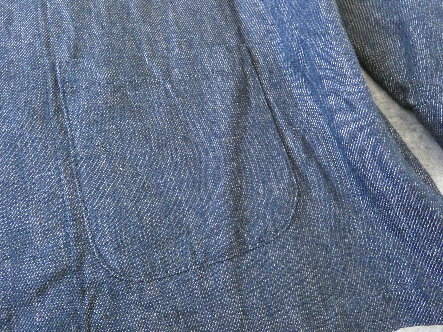 ina(イナ) ヴィンテージリネンチノクロスV開きジャケットの商品画像26