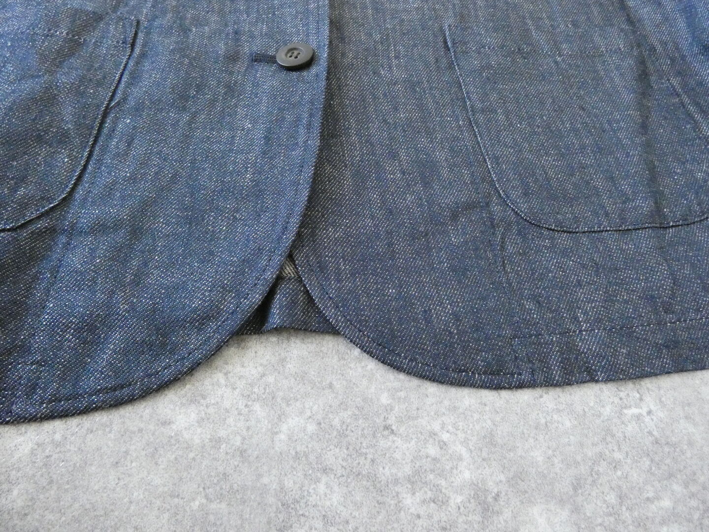 ina(イナ) ヴィンテージリネンチノクロスV開きジャケットの商品画像27