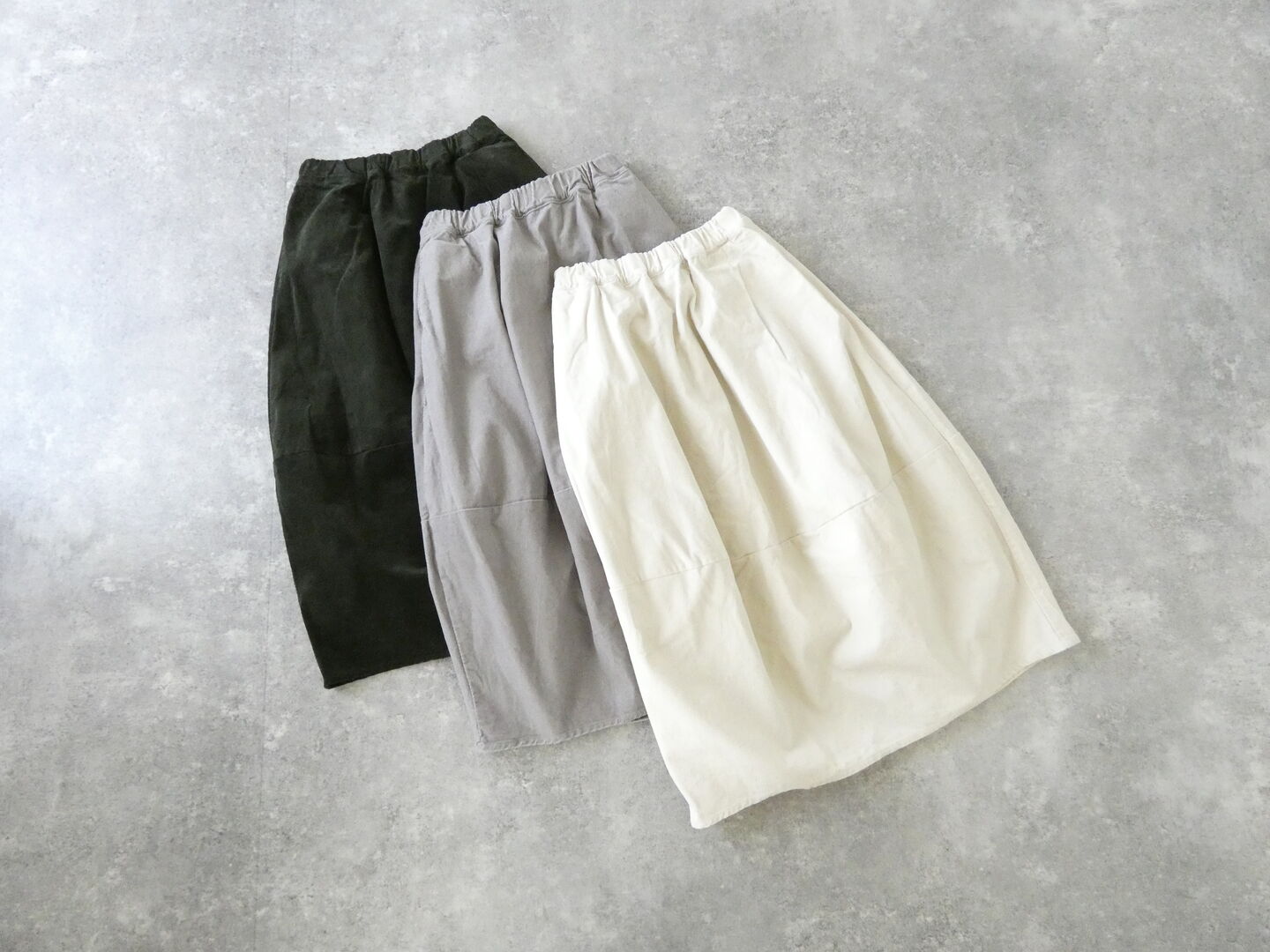 NARU 14Wコーデュロイエッグスカートの商品画像3