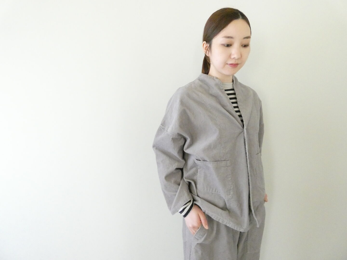 NARU 14Wコーデュロイノッチジャケットの商品画像1
