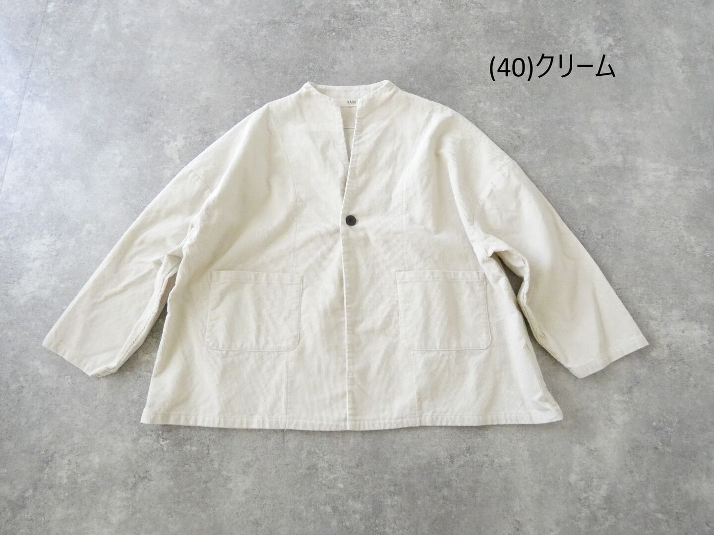 NARU 14Wコーデュロイノッチジャケットの商品画像28