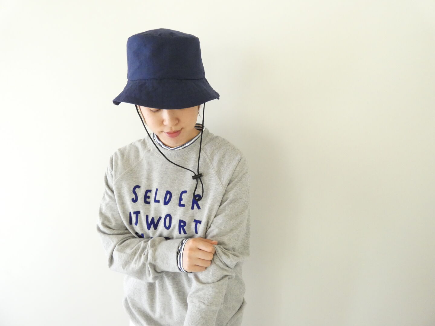 NATURAL LAUNDRY(ナチュラルランドリー) ミニ裏毛セルデライプリントラグランTの商品画像1