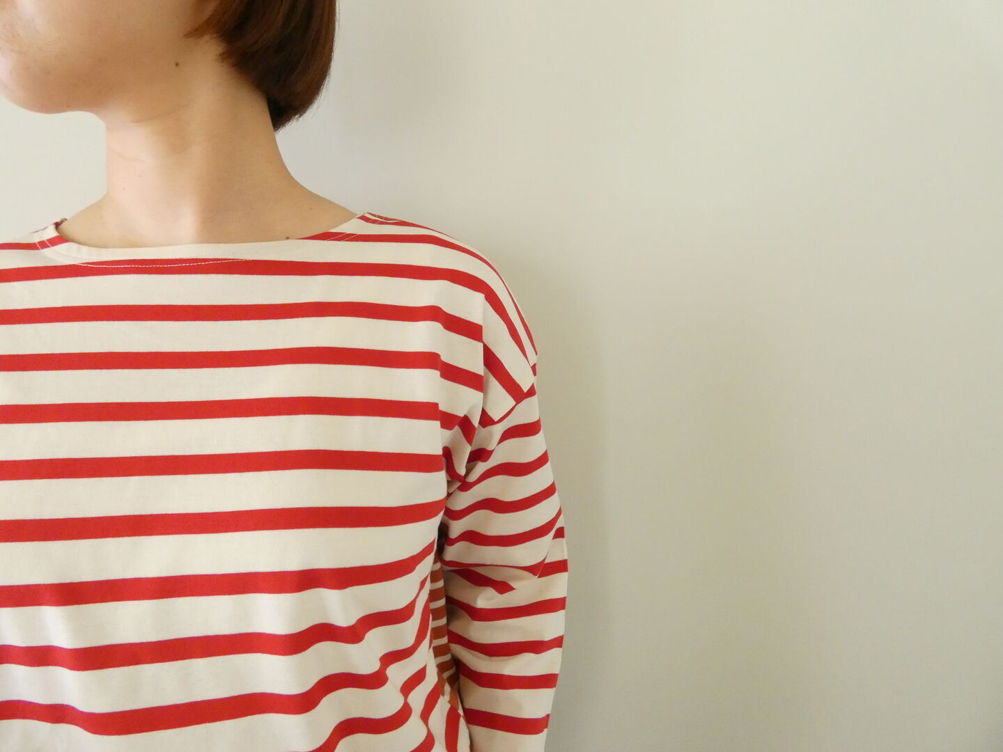 NATURAL LAUNDRY(ナチュラルランドリー) パネルボーダーバイカラープルオーバーの商品画像2