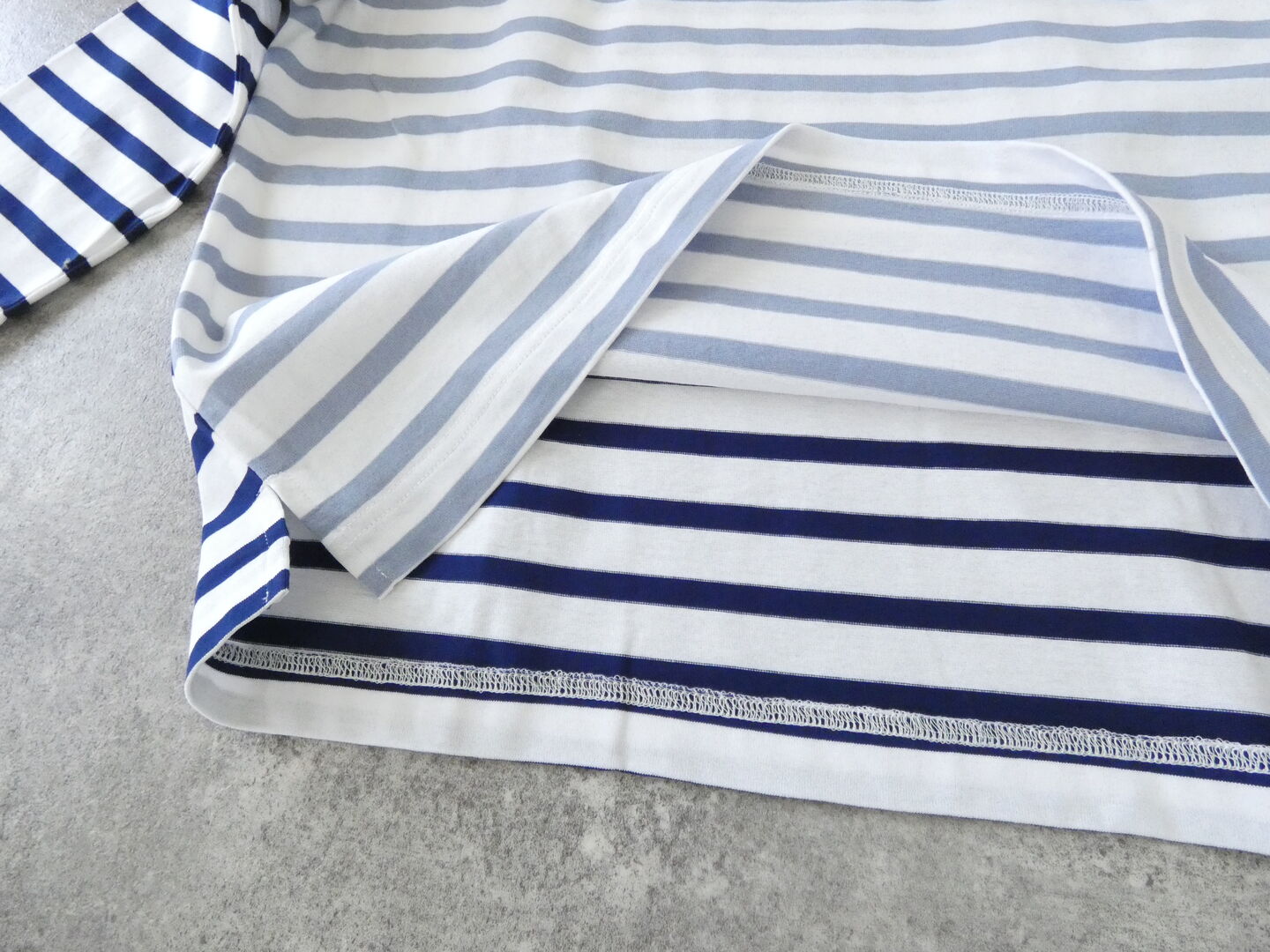 NATURAL LAUNDRY(ナチュラルランドリー) パネルボーダーバイカラープルオーバーの商品画像34
