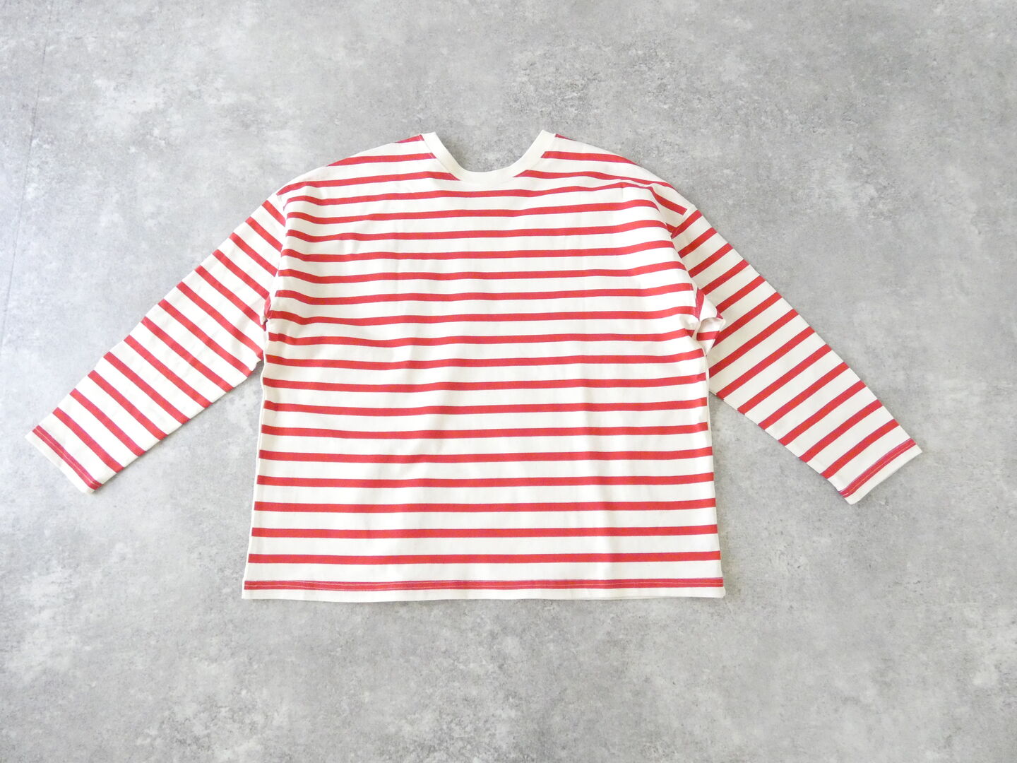 NATURAL LAUNDRY(ナチュラルランドリー) パネルボーダー2wayキャップスリーブTの商品画像11