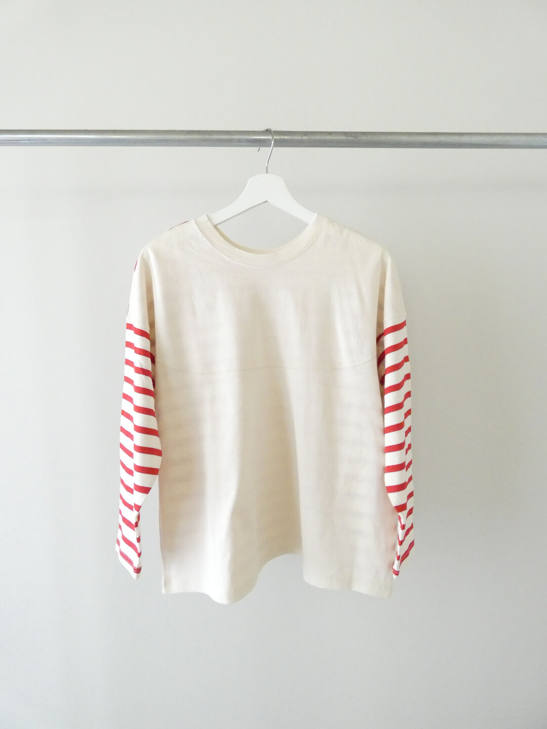 NATURAL LAUNDRY(ナチュラルランドリー) パネルボーダー2wayキャップスリーブTの商品画像9