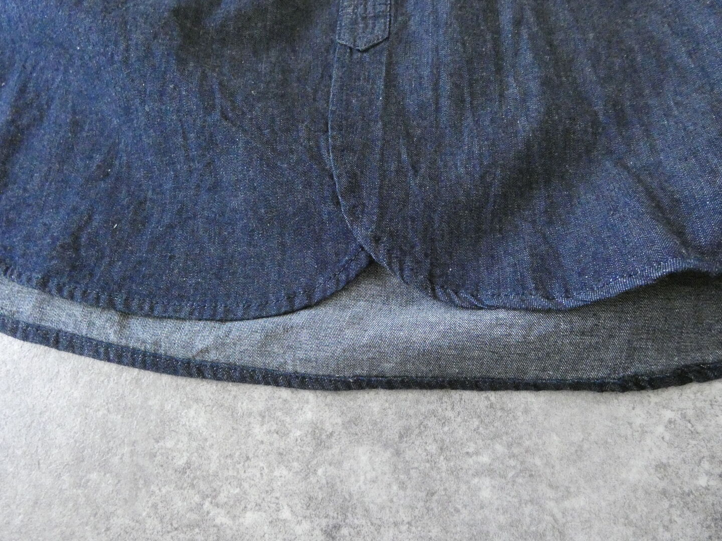 NATURAL LAUNDRY(ナチュラルランドリー) Goody!6ozセルビッジデニムシャツの商品画像26